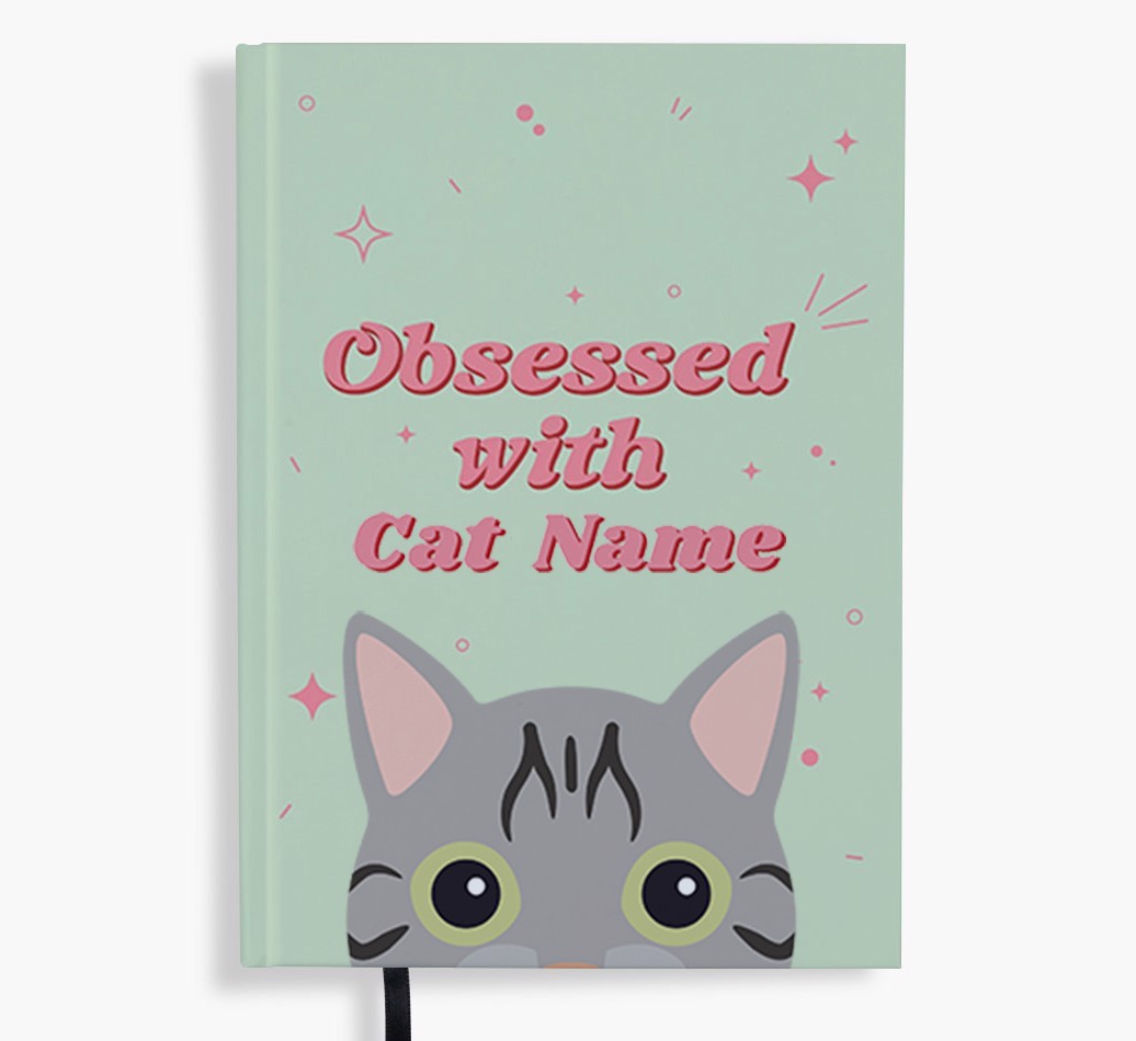Obsessed: Personalised {breedFullName} Notebook