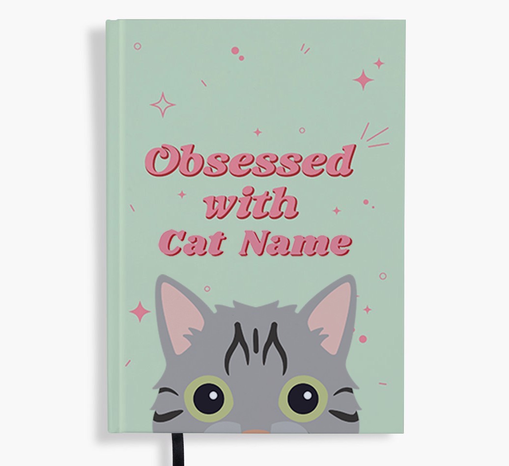 Obsessed: Personalised {breedFullName} Notebook