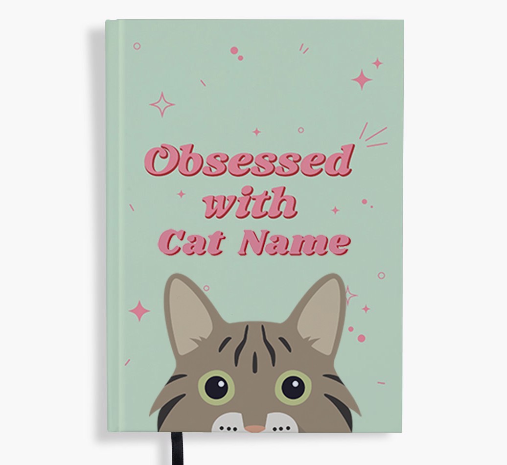 Obsessed: Personalised {breedFullName} Notebook