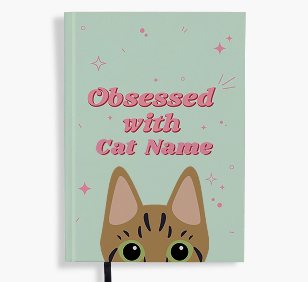 Obsessed: Personalised {breedFullName} Notebook
