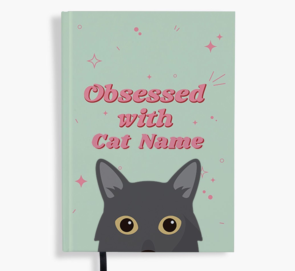 Obsessed: Personalised {breedFullName} Notebook