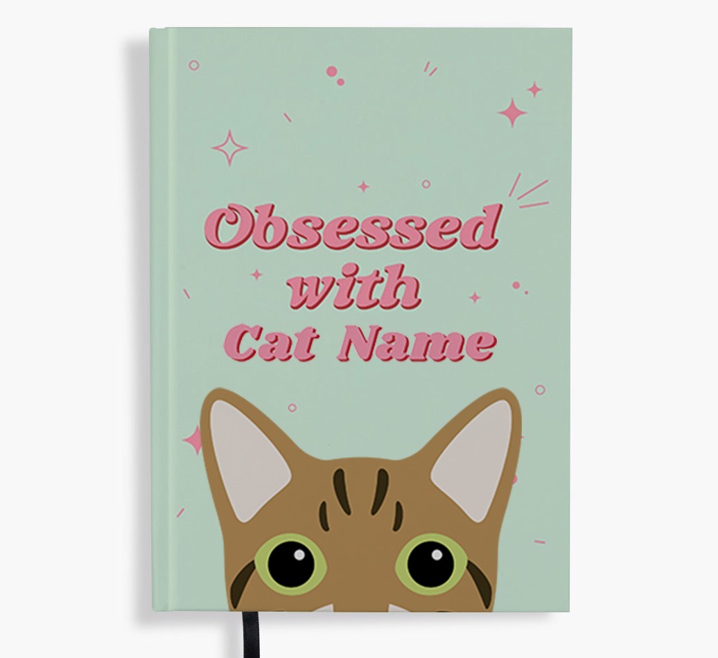 Obsessed: Personalised {breedFullName} Notebook