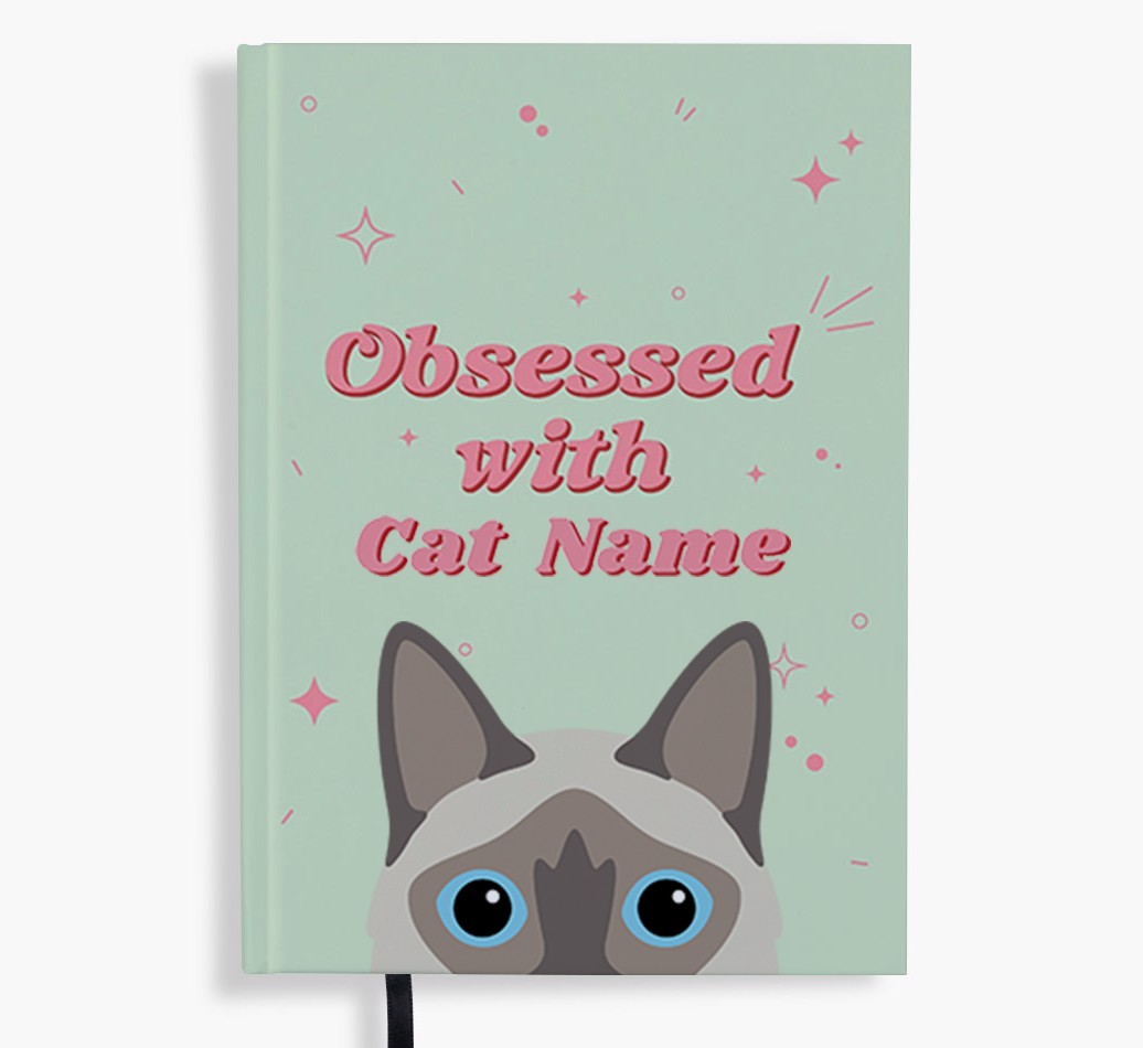 Obsessed: Personalised {breedFullName} Notebook