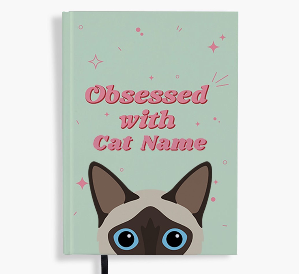 Obsessed: Personalised {breedFullName} Notebook