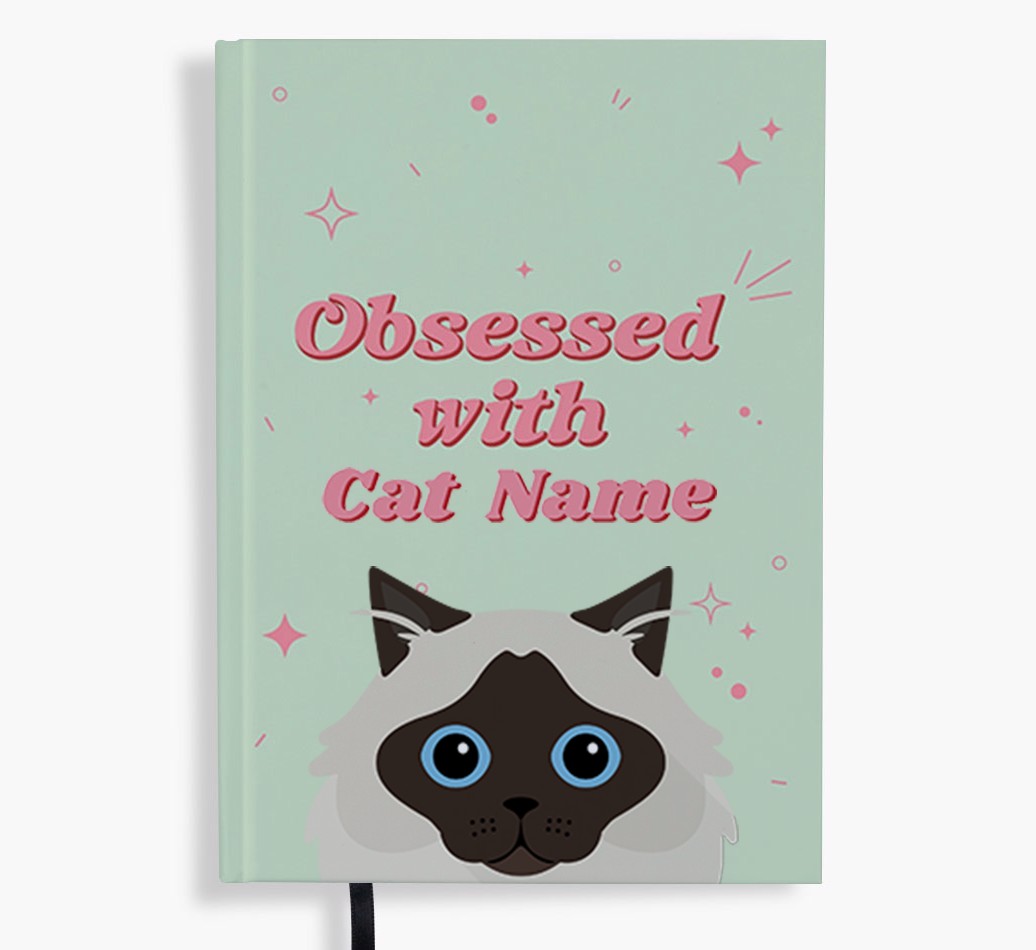 Obsessed: Personalised {breedFullName} Notebook