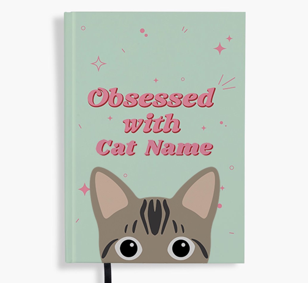 Obsessed: Personalised {breedFullName} Notebook