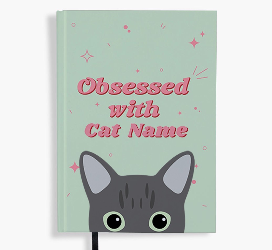 Obsessed: Personalised {breedFullName} Notebook