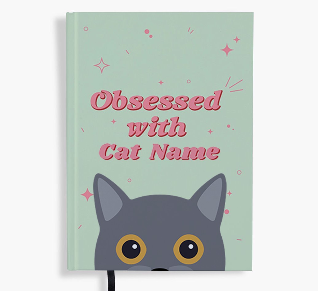 Obsessed: Personalised {breedFullName} Notebook