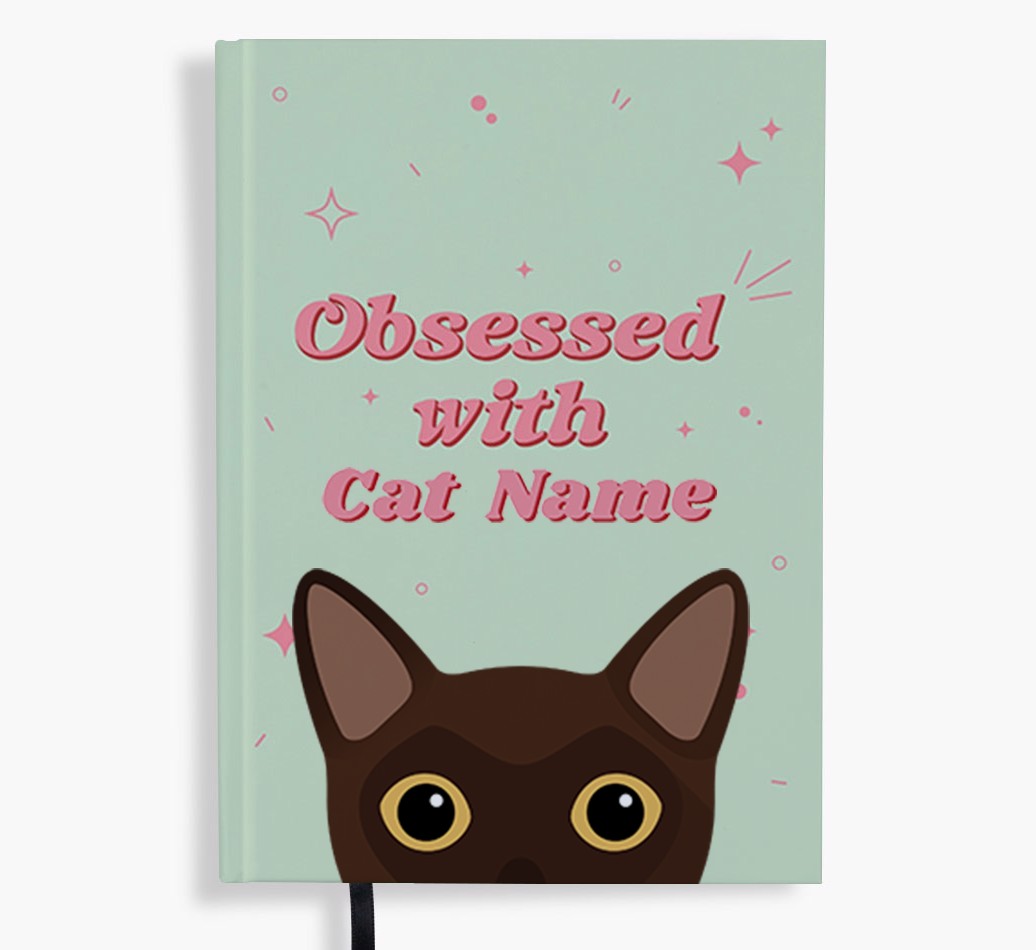 Obsessed: Personalised {breedFullName} Notebook
