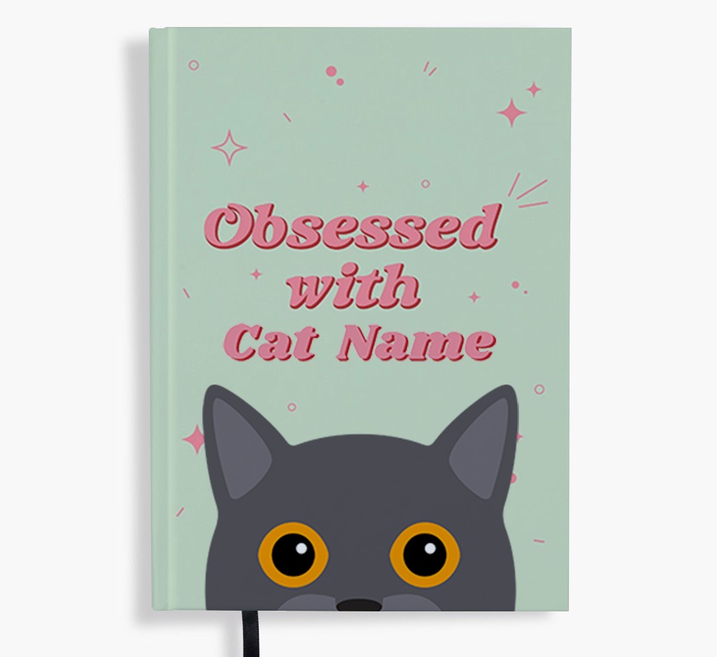 Obsessed: Personalised {breedFullName} Notebook