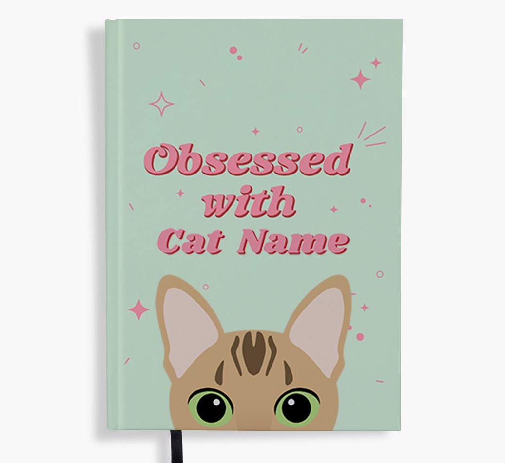 Obsessed: Personalised {breedFullName} Notebook