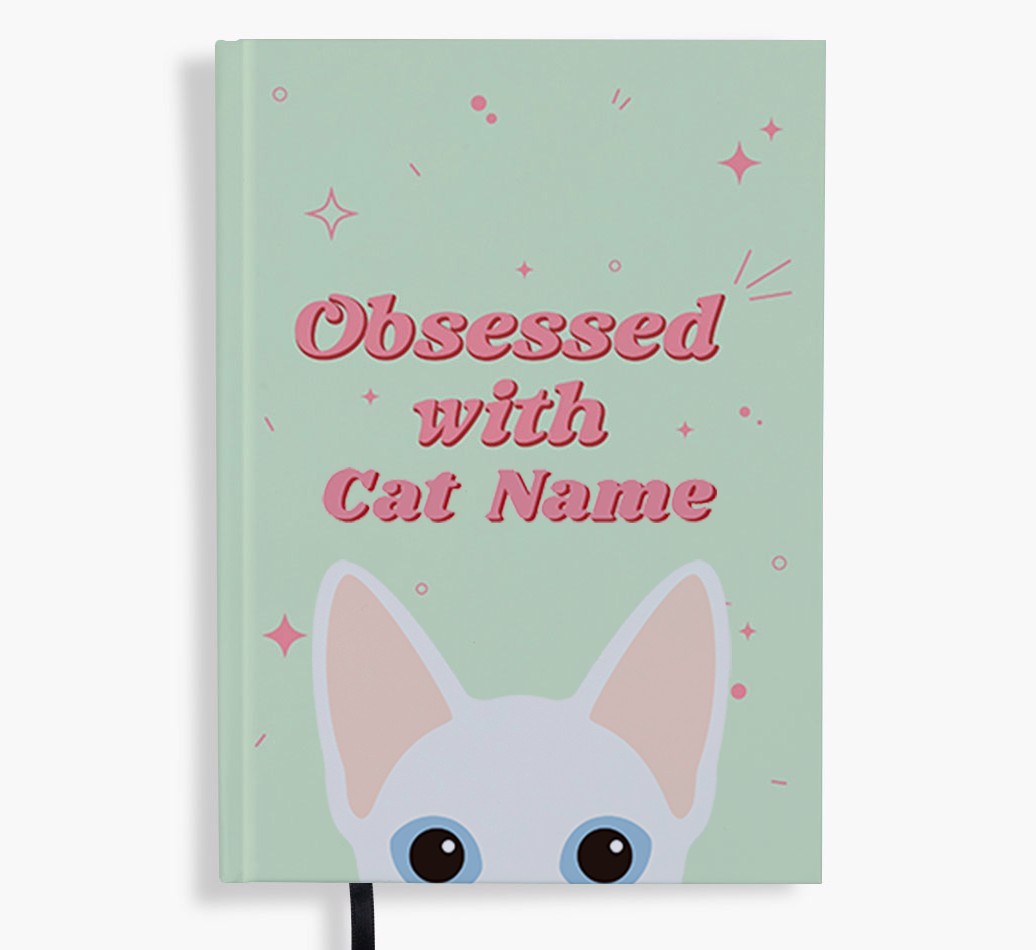 Obsessed: Personalised {breedFullName} Notebook