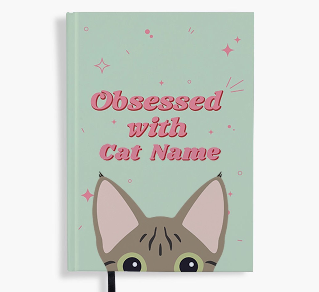 Obsessed: Personalised {breedFullName} Notebook