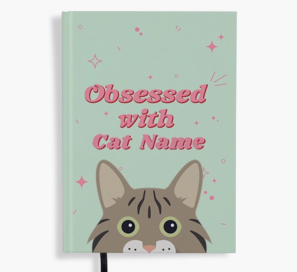 Obsessed: Personalised {breedFullName} Notebook