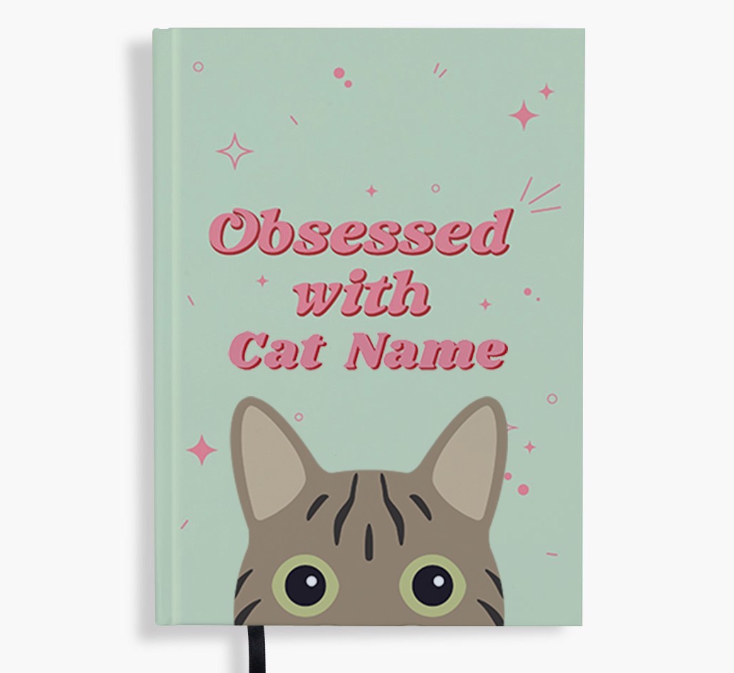 Obsessed: Personalised {breedFullName} Notebook