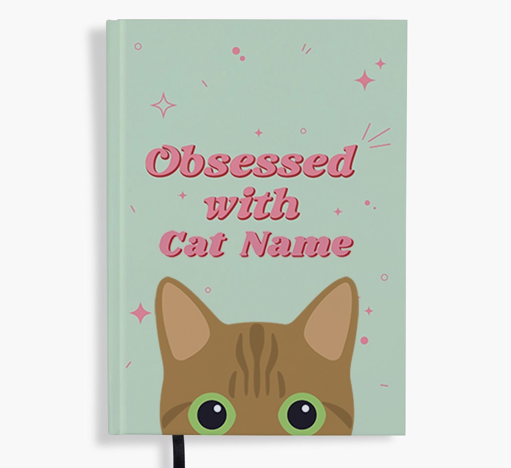 Obsessed: Personalised {breedFullName} Notebook