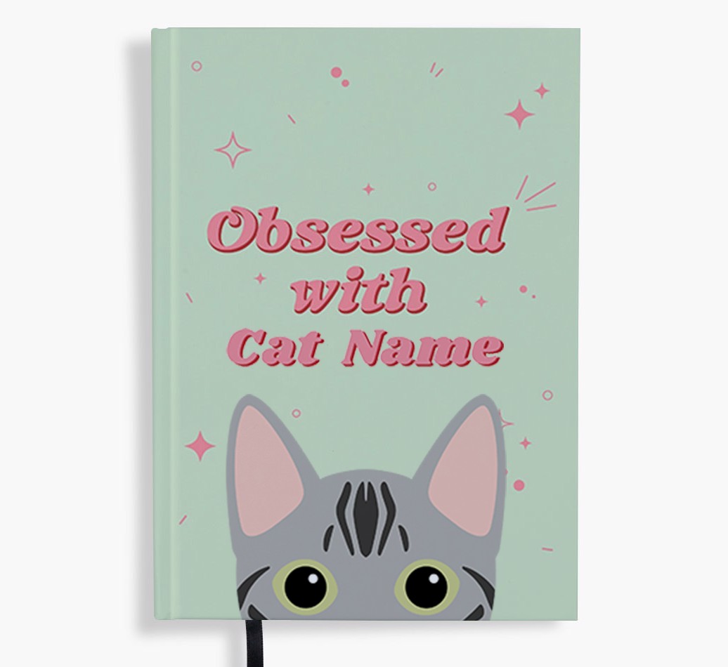 Obsessed: Personalised {breedFullName} Notebook