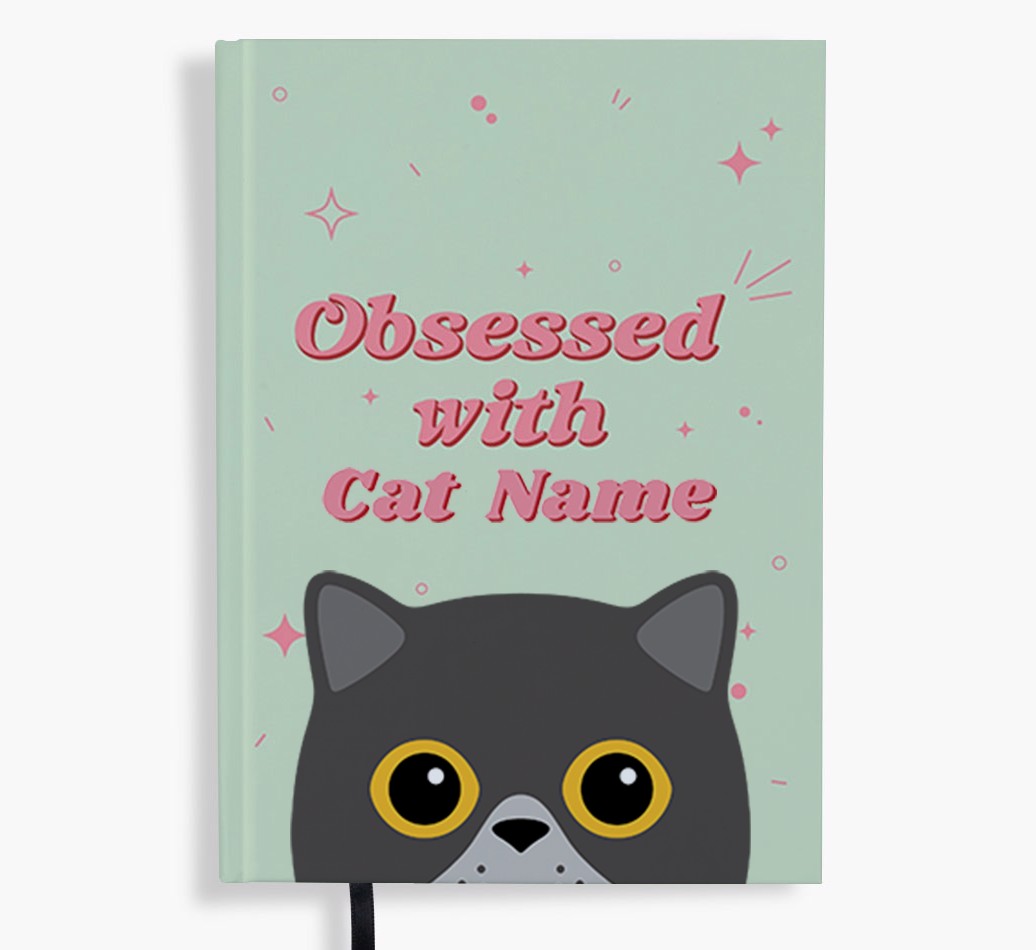 Obsessed: Personalised {breedFullName} Notebook