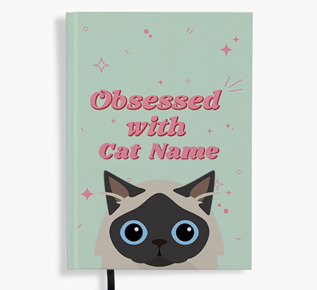 Obsessed: Personalised {breedFullName} Notebook