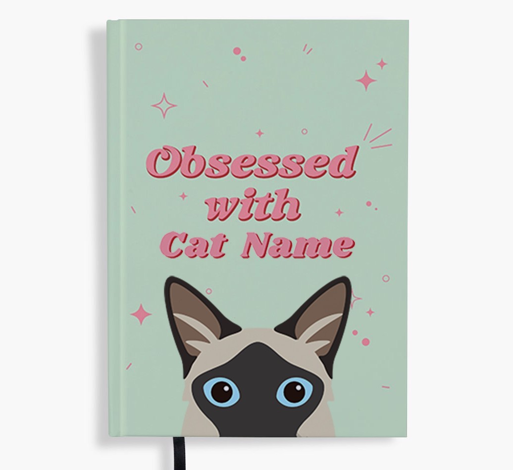 Obsessed: Personalised {breedFullName} Notebook