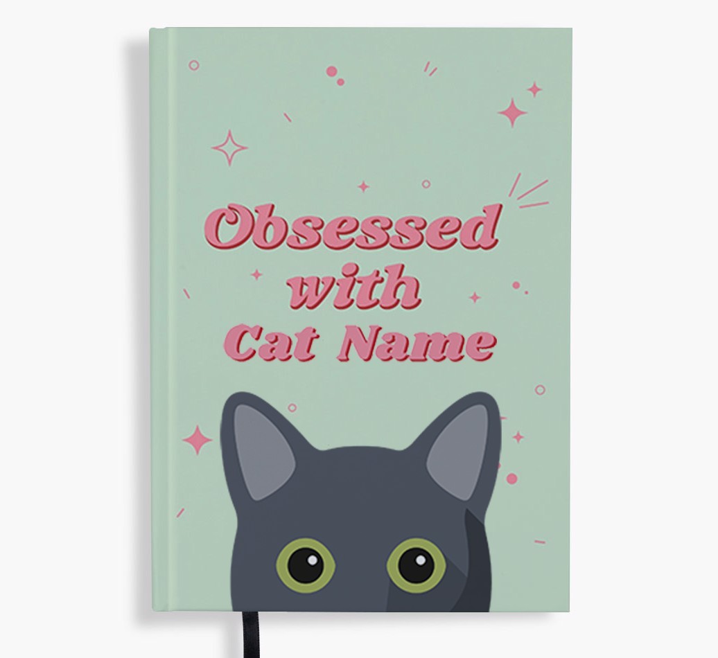 Obsessed: Personalised {breedFullName} Notebook