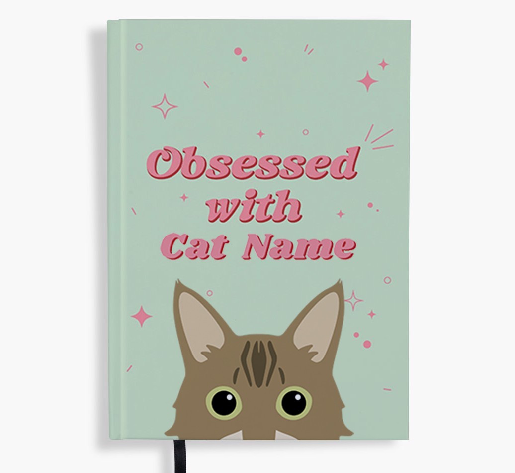 Obsessed: Personalised {breedFullName} Notebook