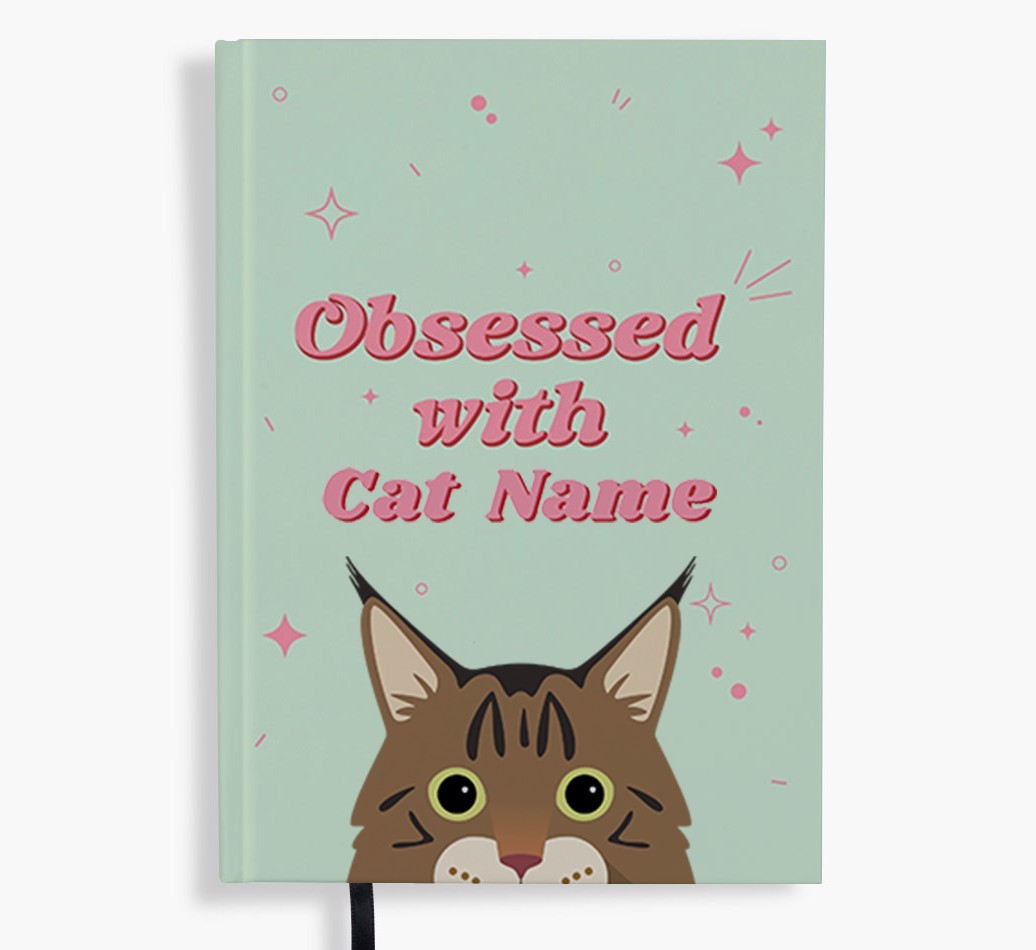 Obsessed: Personalised {breedFullName} Notebook