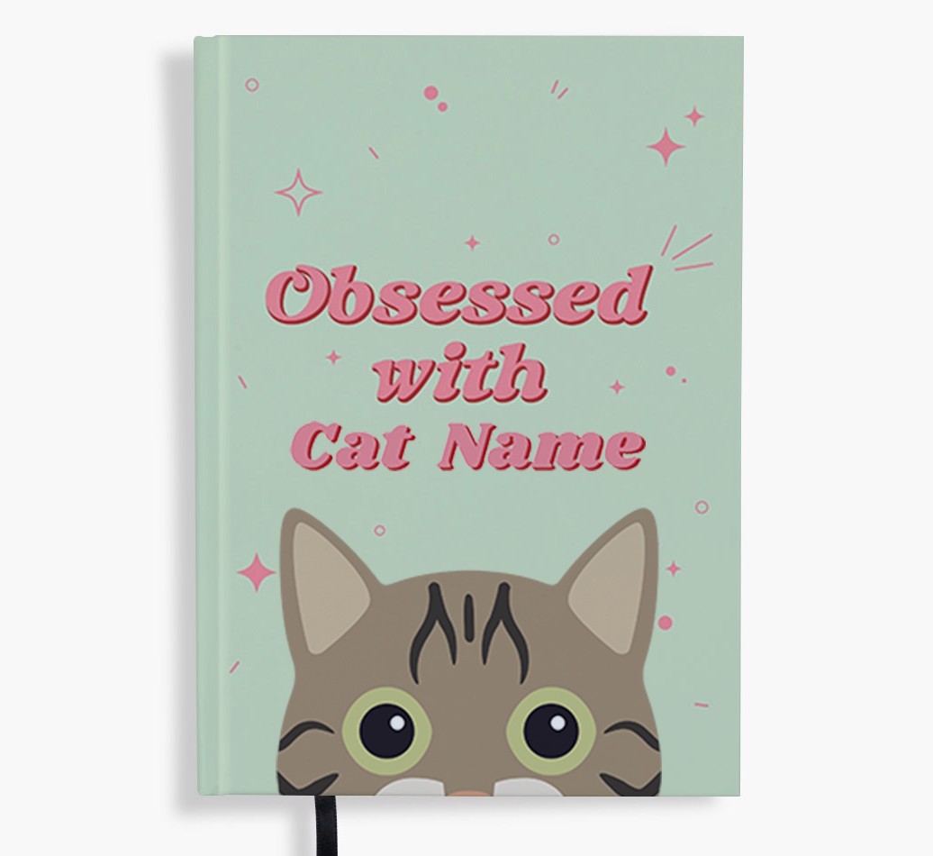 Obsessed: Personalised {breedFullName} Notebook