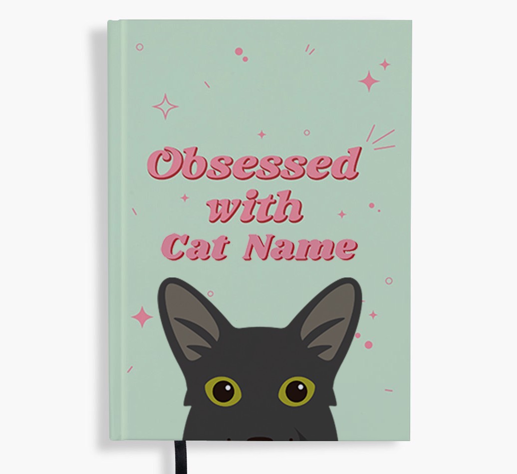 Obsessed: Personalised {breedFullName} Notebook