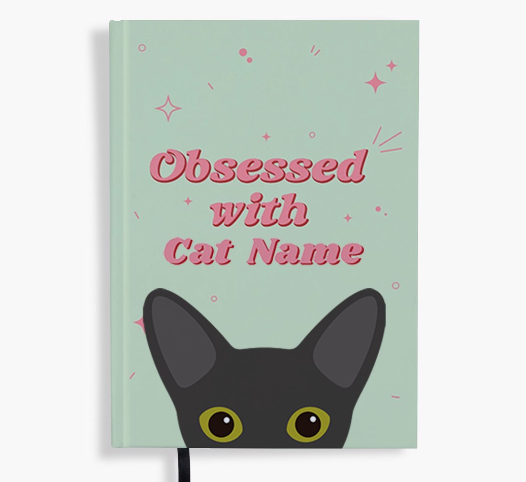 Obsessed: Personalised {breedFullName} Notebook