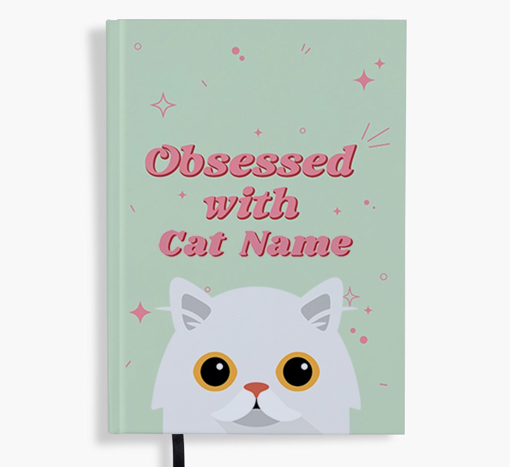 Obsessed: Personalised {breedFullName} Notebook