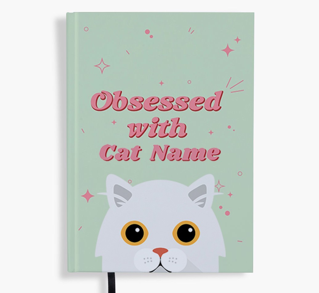 Obsessed: Personalised {breedFullName} Notebook