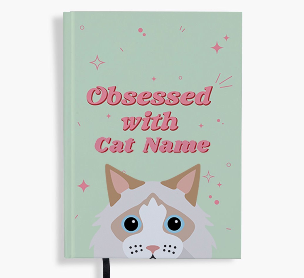 Obsessed: Personalised {breedFullName} Notebook
