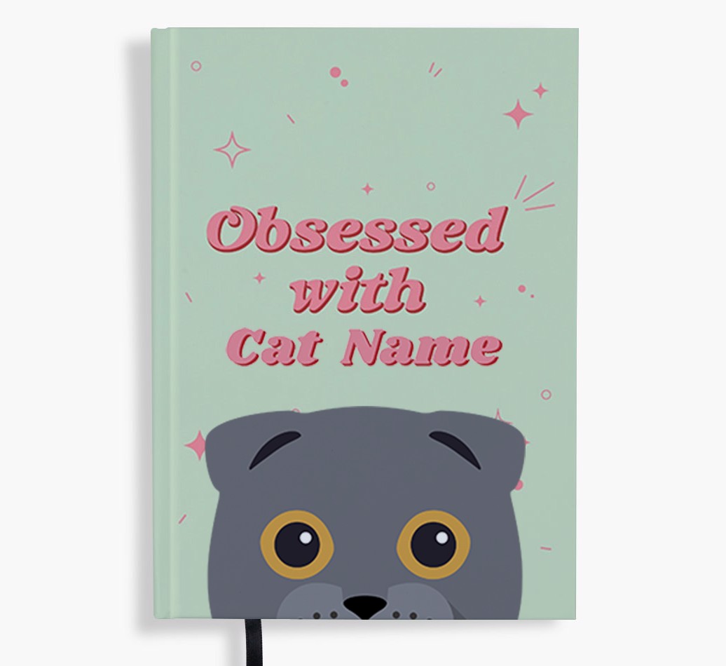 Obsessed: Personalised {breedFullName} Notebook