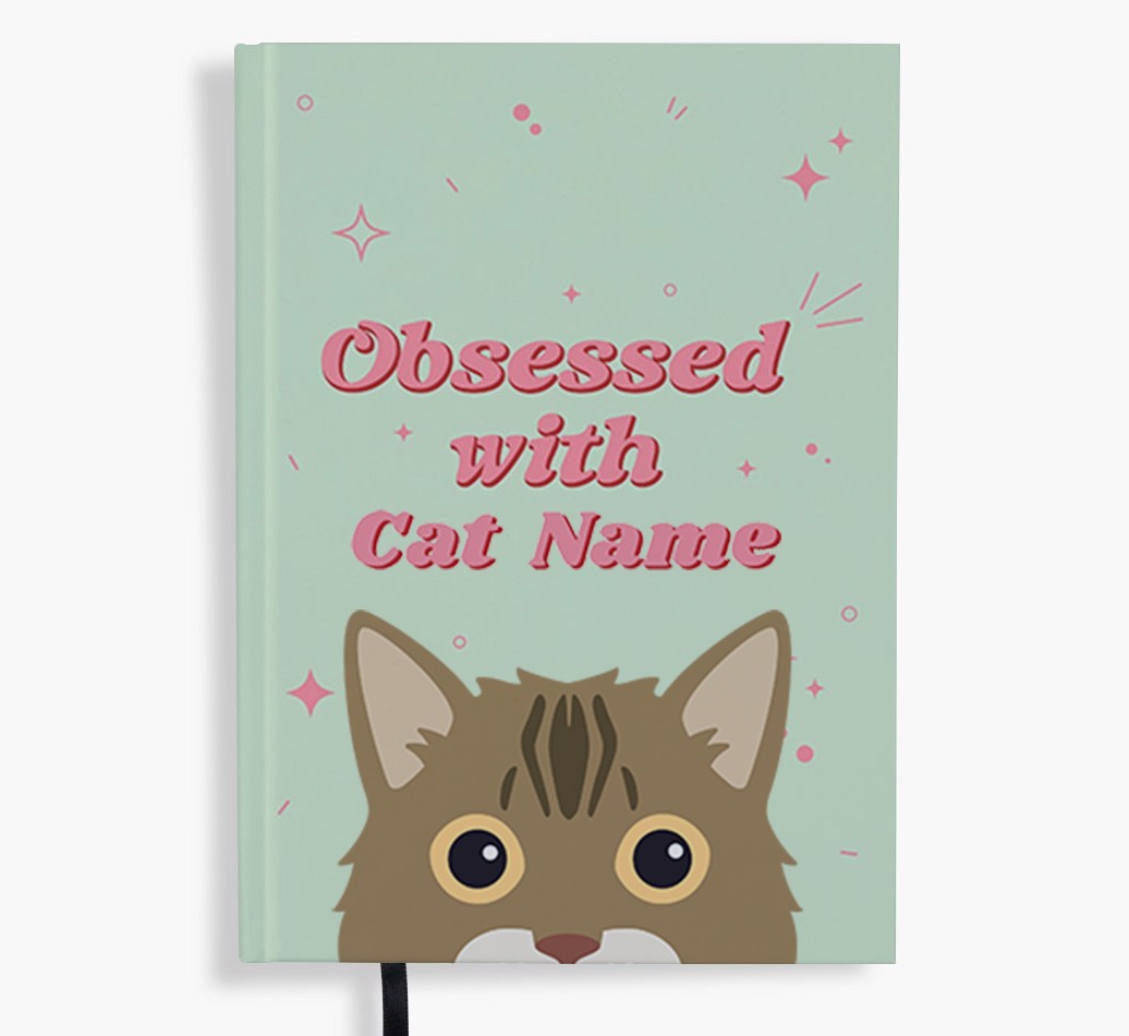 Obsessed: Personalised {breedFullName} Notebook