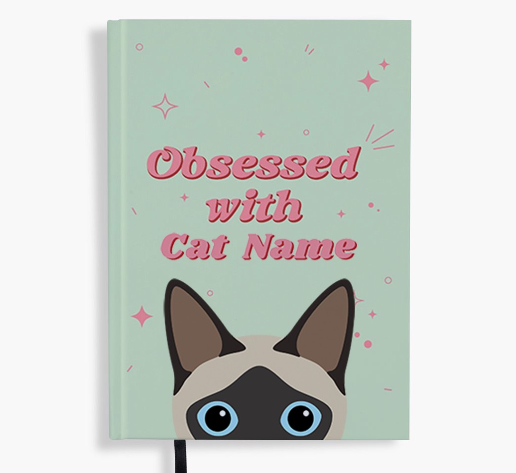 Obsessed: Personalised {breedFullName} Notebook