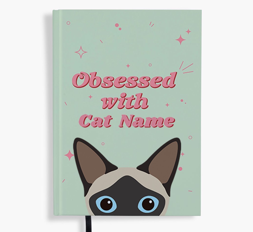 Obsessed: Personalised {breedFullName} Notebook