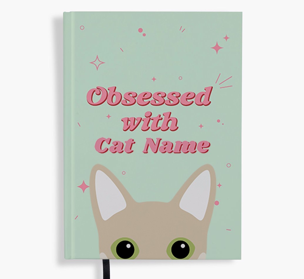 Obsessed: Personalised {breedFullName} Notebook