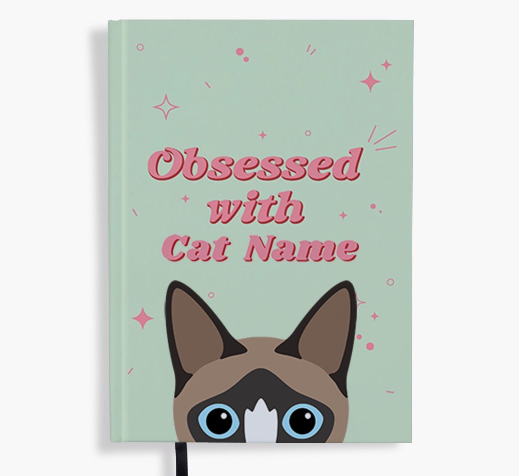 Obsessed: Personalised {breedFullName} Notebook