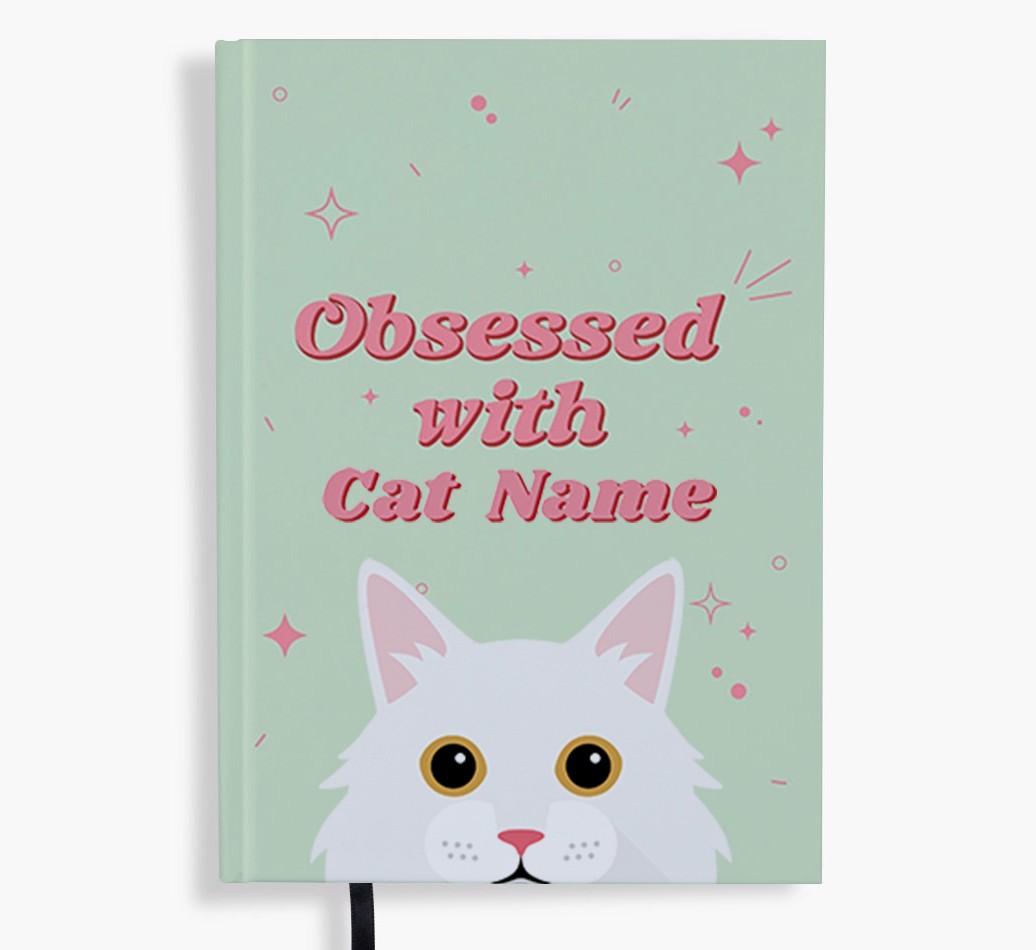 Obsessed: Personalised {breedFullName} Notebook