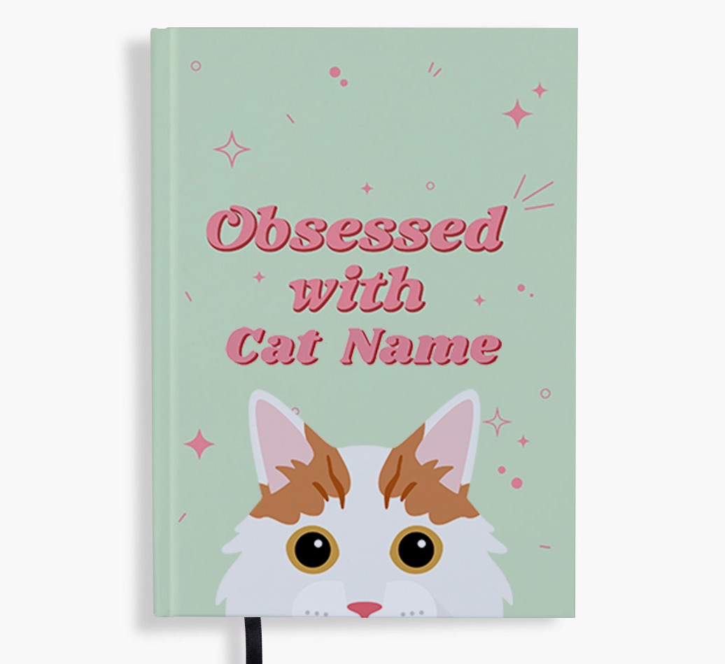 Obsessed: Personalised {breedFullName} Notebook