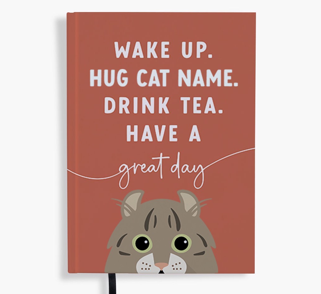 Wake Up: Personalised {breedFullName} Notebook