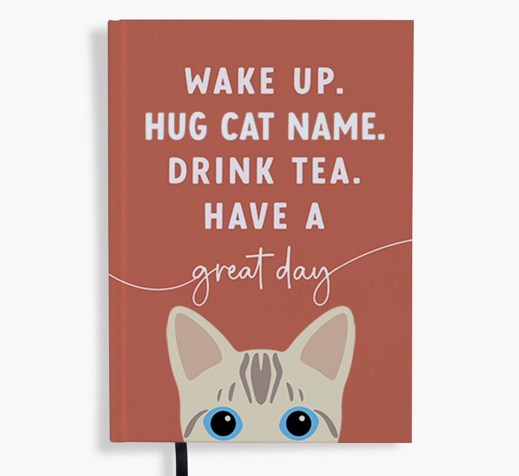 Wake Up: Personalised {breedFullName} Notebook