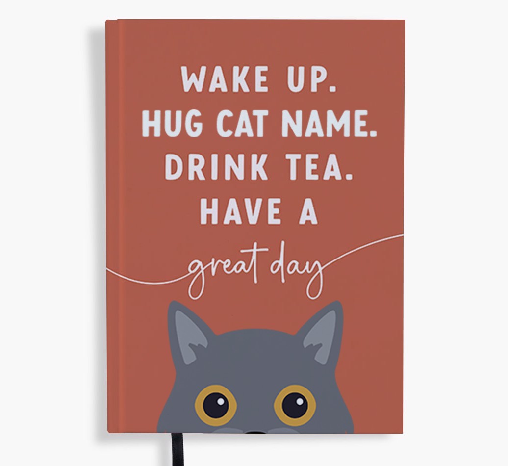 Wake Up: Personalised {breedFullName} Notebook