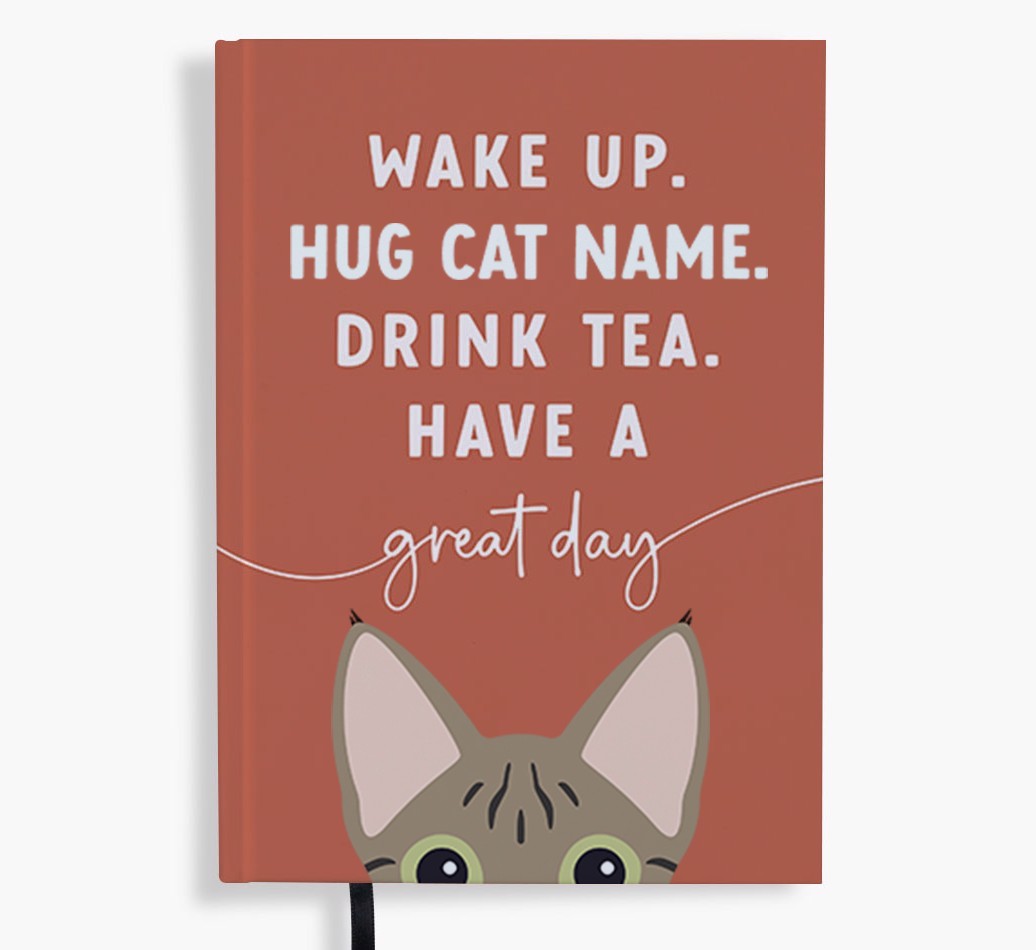 Wake Up: Personalised {breedFullName} Notebook