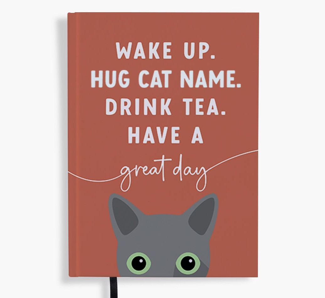Wake Up: Personalised {breedFullName} Notebook