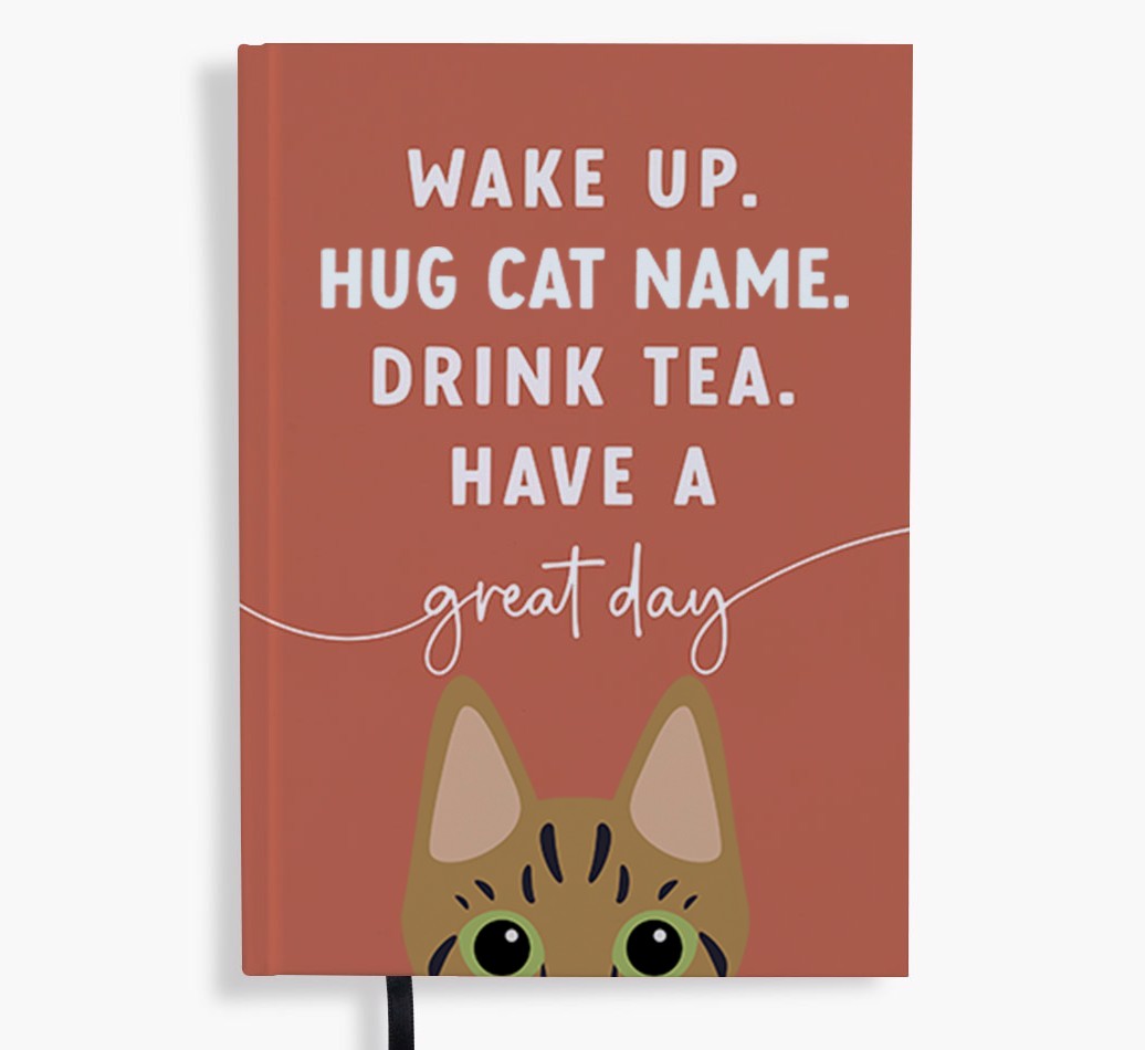 Wake Up: Personalised {breedFullName} Notebook