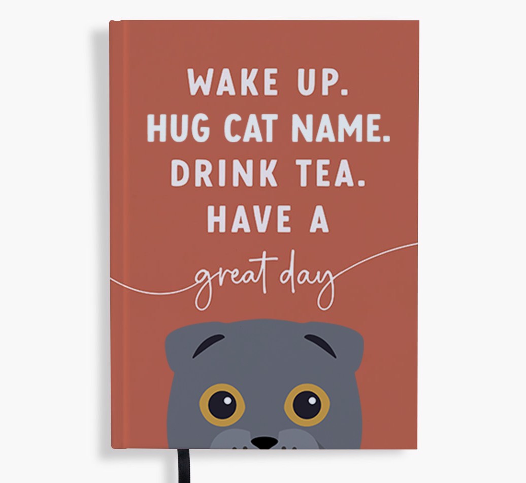 Wake Up: Personalised {breedFullName} Notebook