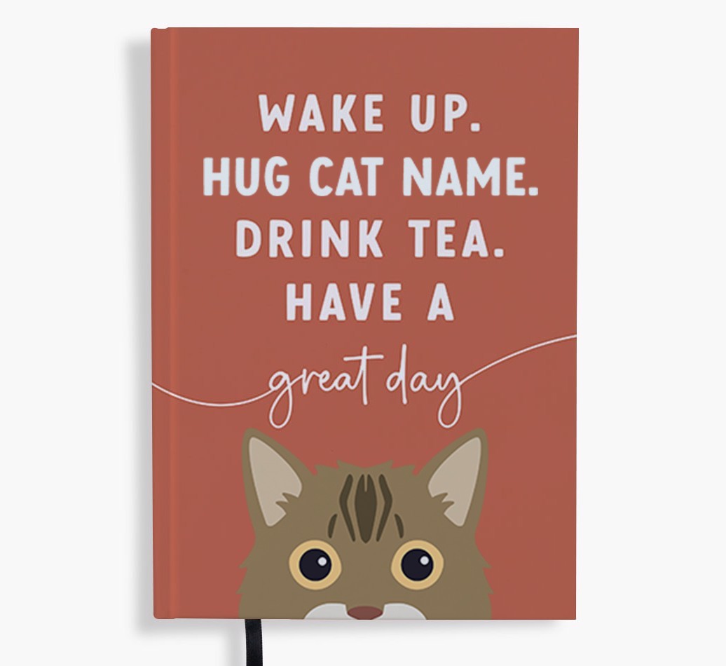 Wake Up: Personalised {breedFullName} Notebook