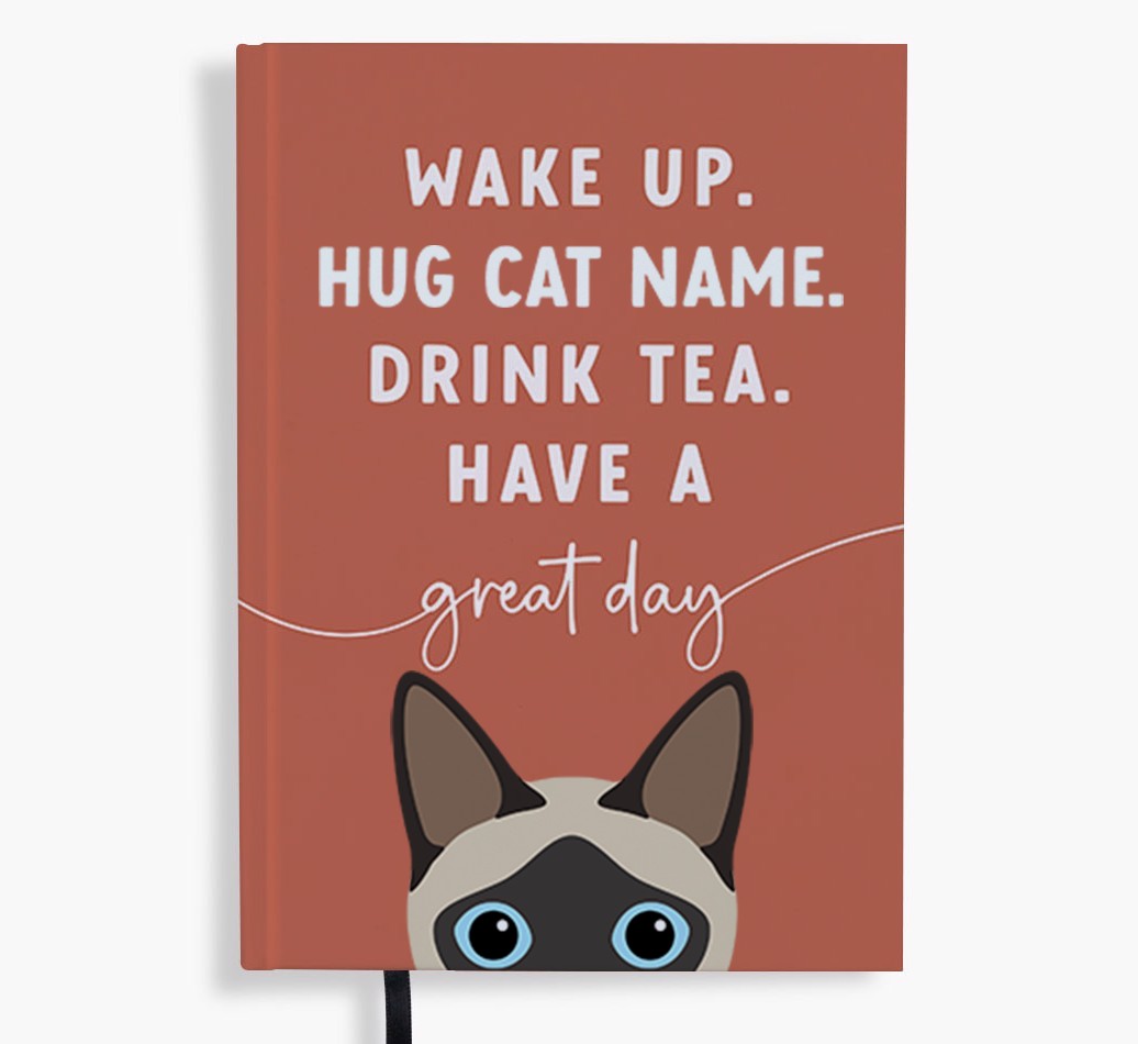 Wake Up: Personalised {breedFullName} Notebook